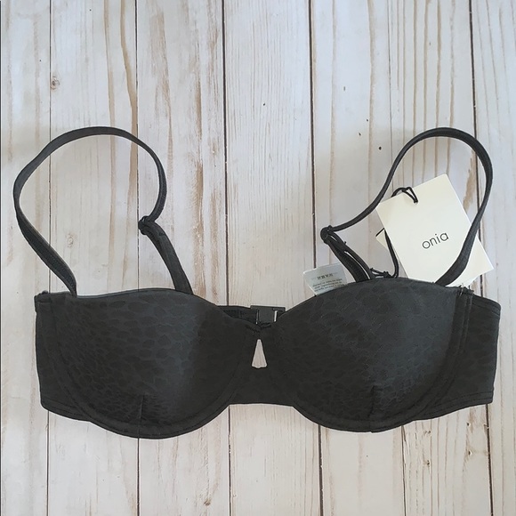 ONIA Dalia Feline Texture Top NWT - Picture 3 of 6